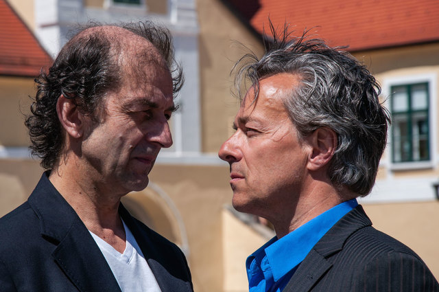 Georg Kusztrich und Alexander Rossi spielen in »Wie im Himmel« | Foto: Harald Brutti