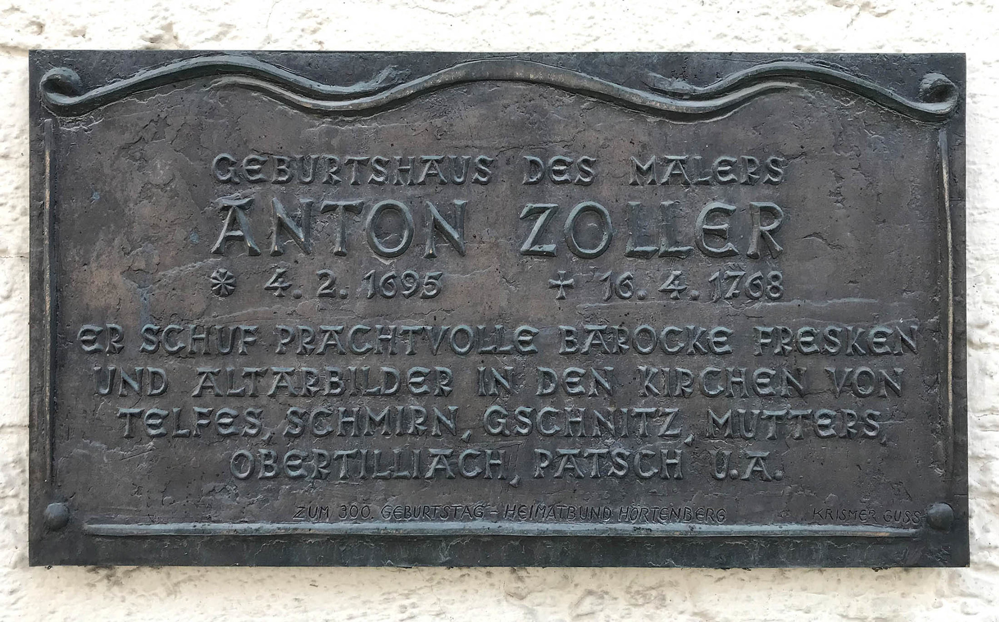 Kulturfahrt auf den Spuren von Anton Zoller Telfs