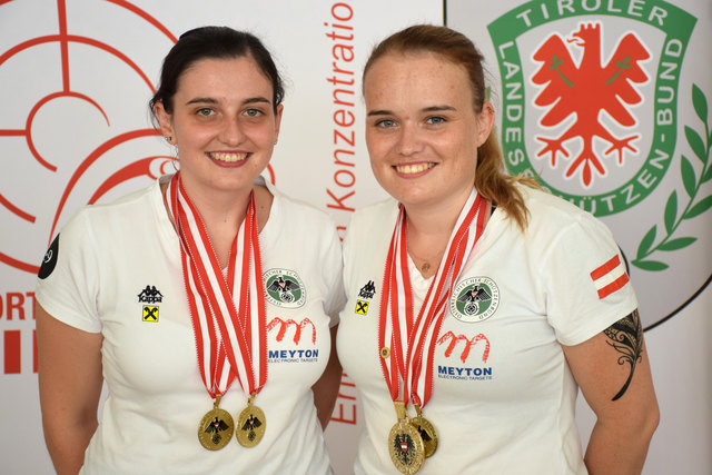 Doppelgold für Marie-Theres und Katharina Auer