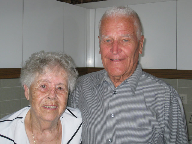 Isabella und Roman Posch sind seit 60 Jahr' ein Ehepaar. | Foto: BH Reutte/Rumpf