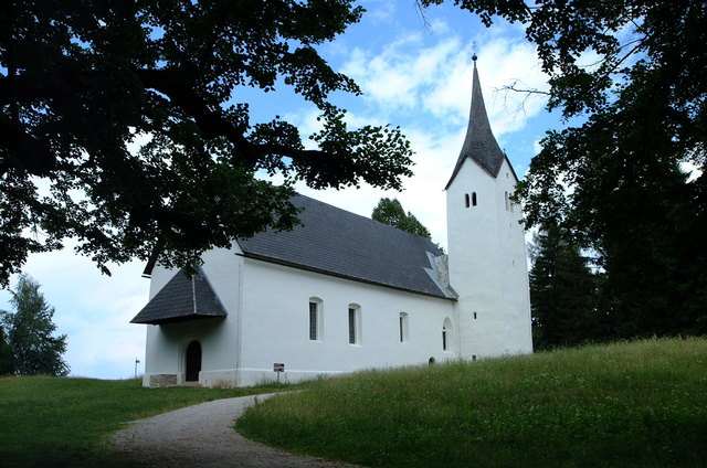 Die Wallfahrtskirche am Hemmaberg