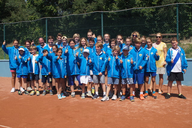 Das Tenniscamp war ein voller Erfolg.