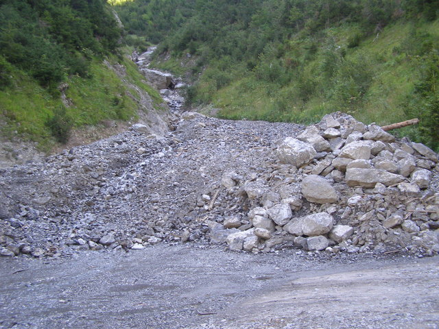 Auf dem Weg zur Kaiseralm, auch da im Stoanigtal hat es gemurt.