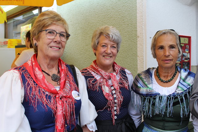 Heidi, Herta und Elvira (v. li)