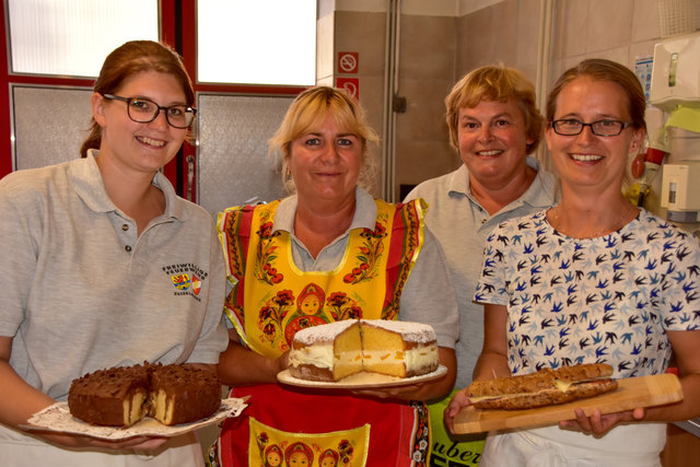 Jaqcueline Leckel, Michaela Muschal, Petra Weiß und Kathrin Trunkenpolz.