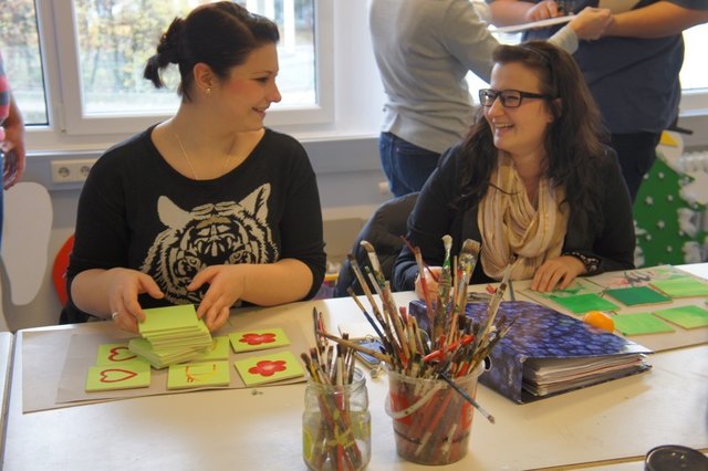 Kreativität spielt in der Ausbildung eine wichtige Rolle