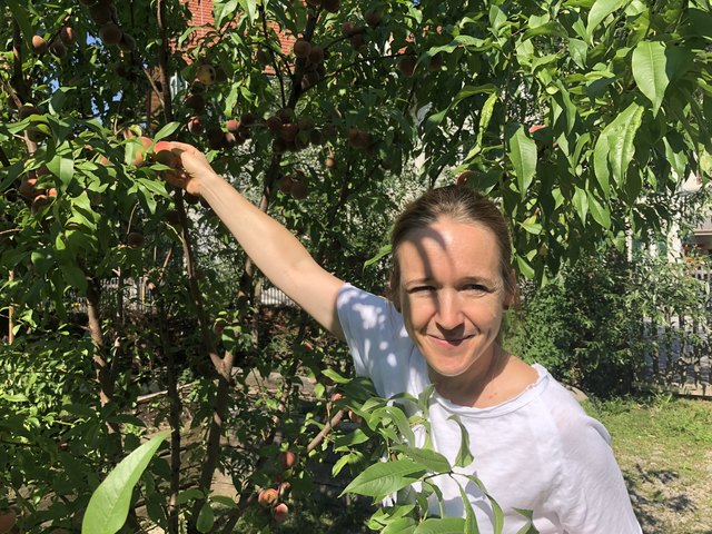 "Wer hierher kommt, soll eine Pause einlegen", sagt Sonja Zuser über den Ruhepol "Garten für alle". | Foto: WOCHE