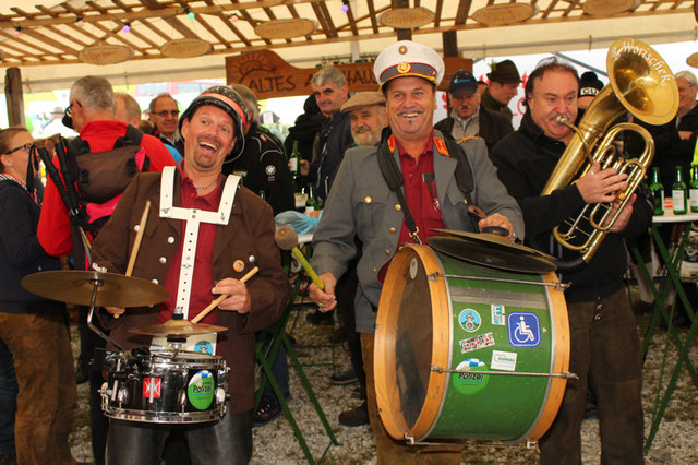 Die Gruppe "San fia nix" sorgte für stimmungsvolle Unterhaltung.