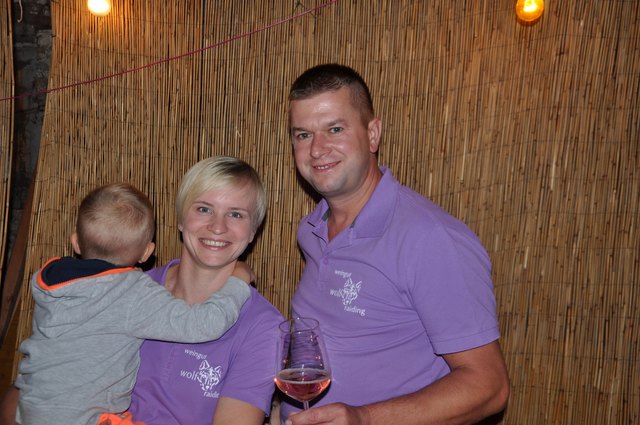 Das Weingut Wolf präsentierte seine Weine im Haus Höhr