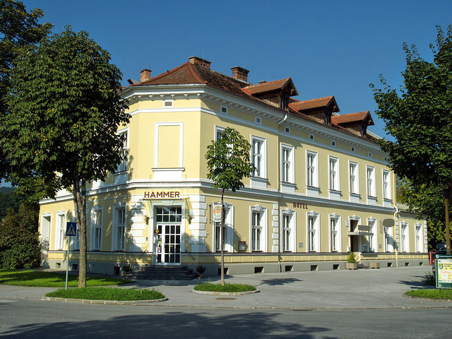 Die wunderschöne Außenansicht des Hotels.