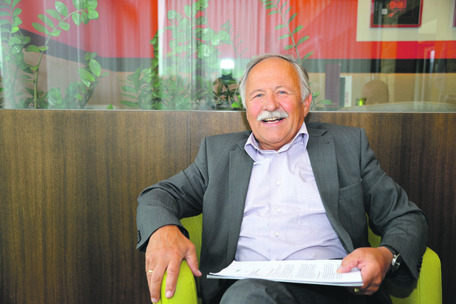DI Heinz Brunold freut sich über die Entscheidung des Bundesverwaltungsgerichts. Foto: Pfister