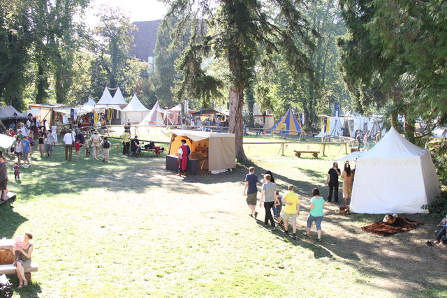 Mittelalterfest in Purgstall: Das Gaudium zur Purg lockt wieder unzählige Besucher in den Schlosspark. | Foto: Gaudium zur Purg