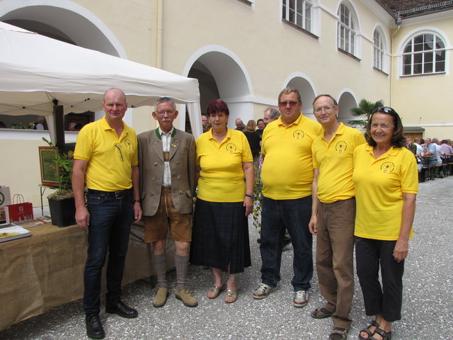 Reinhold Kaimbacher, Meinhard Schöffmann, Rosa Fellner, Raimund Fellner, Gerhard Jantschgi, Christa Jantschgi (v. li.)