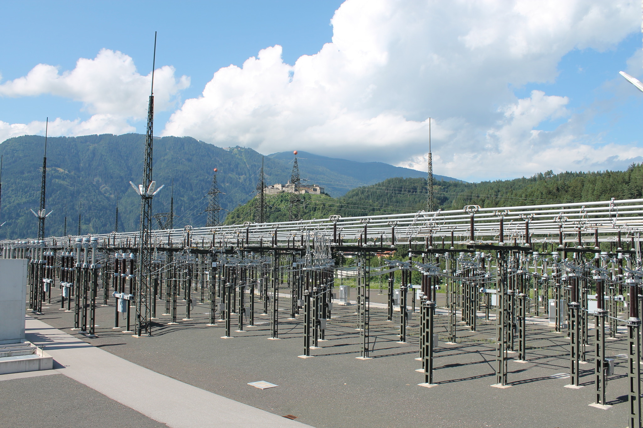 Bau der 220 kVLeitung geht weiter Villach