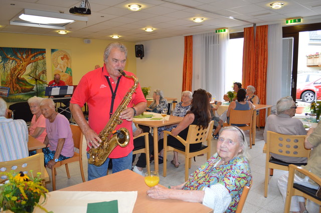 Fredi Stein mit Hildegard Loibelsberger