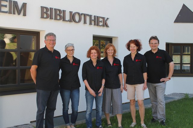 Das Team der Bibliothek und Ludothek Fiecht | Foto: Foto: Knoflach-Haberditz