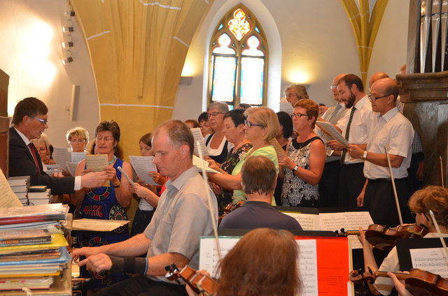 Kirchenchor Wolfsbach - großartige Aufführung der Spatzenmesse | Foto: Ebner