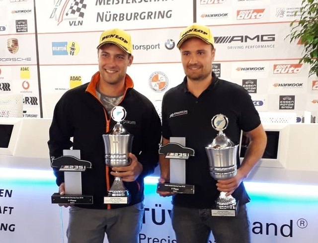 Yannik Fürbrich und David Griessner holten sich den 3. Sieg im Langstreckenrennen. | Foto: Foto: RACEPIC