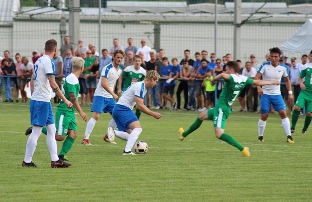 ESV St. Michael gewann das Derby gegen DSV. | Foto: Dormann