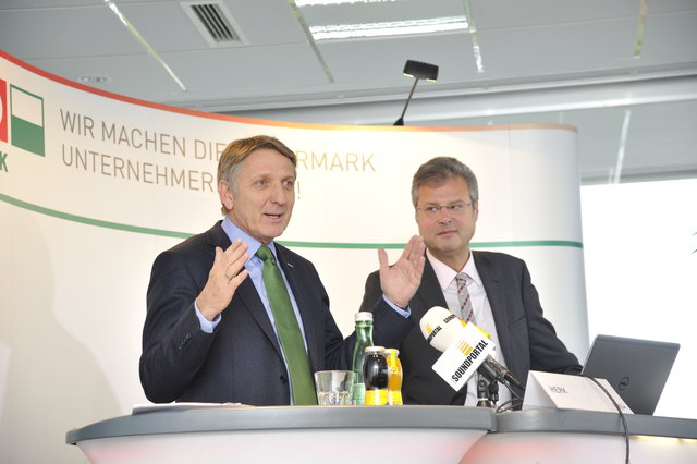 Josef Herk und Karl-Heinz Dernoscheg, Wirtschaftskammer Steiermark