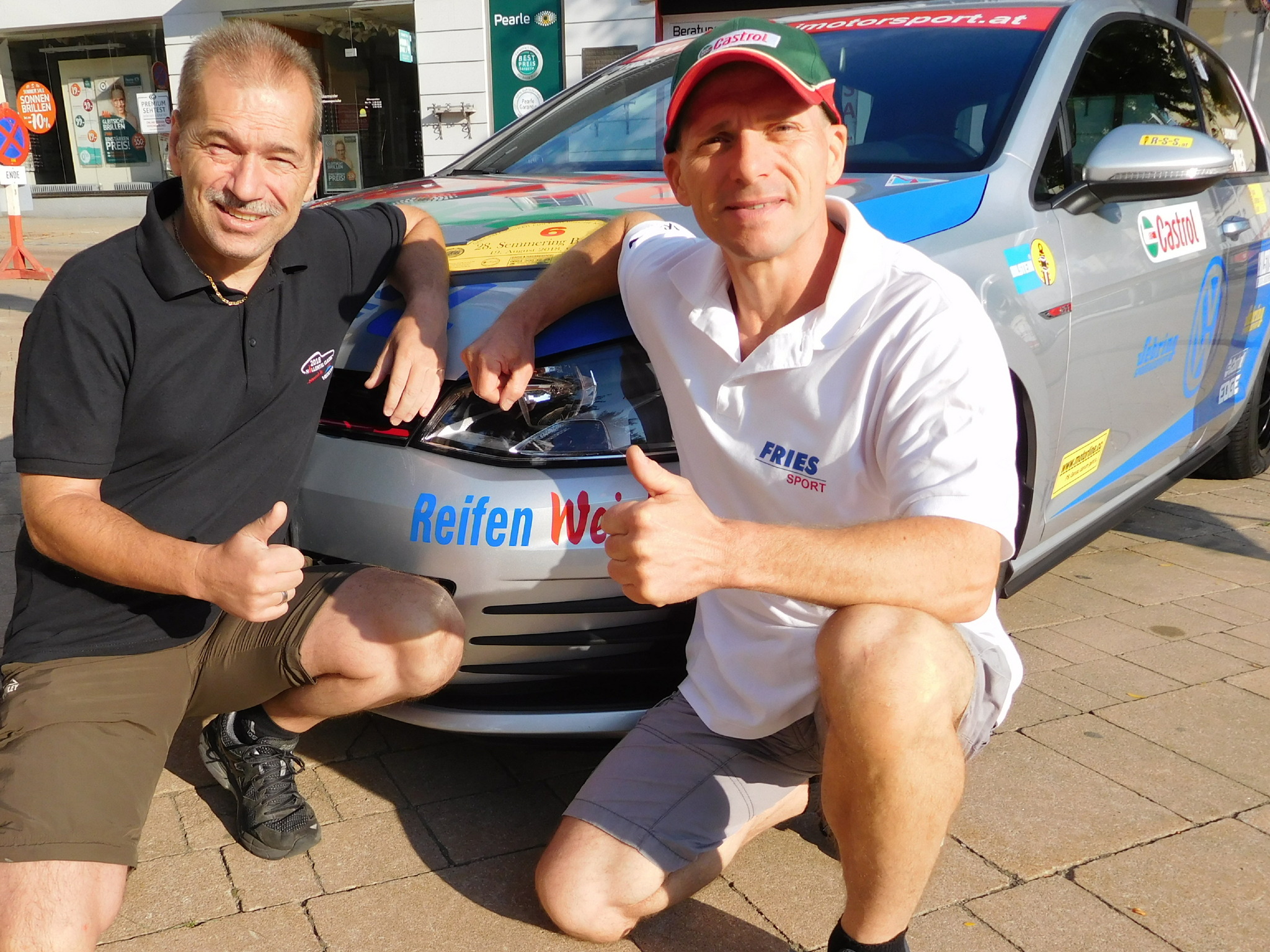 Alfred Fries beim 28. Semmering Bergpreis Krems