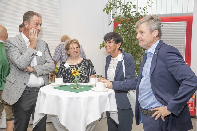 Leoben, Oesterreich, 21.08.2018, Leute. Bild zeigt  ein Feature vom Wirtschaftsfrühstück, 60 Jahre Forstunternehmen Lieber. Foto: klauspressberger.com