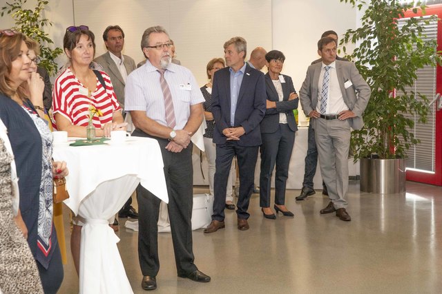Leoben, Oesterreich, 21.08.2018, Leute. Bild zeigt  ein Feature vom Wirtschaftsfrühstück, 60 Jahre Forstunternehmen Lieber. Foto: klauspressberger.com