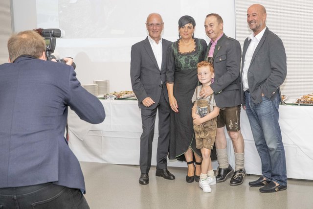 Leoben, Oesterreich, 21.08.2018, Leute. Bild zeigt  ein Feature vom Wirtschaftsfrühstück, 60 Jahre Forstunternehmen Lieber. Foto: klauspressberger.com