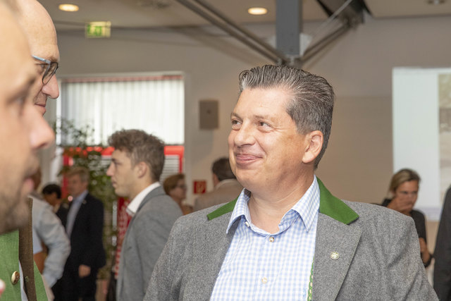 Leoben, Oesterreich, 21.08.2018, Leute. Bild zeigt  ein Feature vom Wirtschaftsfrühstück, 60 Jahre Forstunternehmen Lieber. Foto: klauspressberger.com