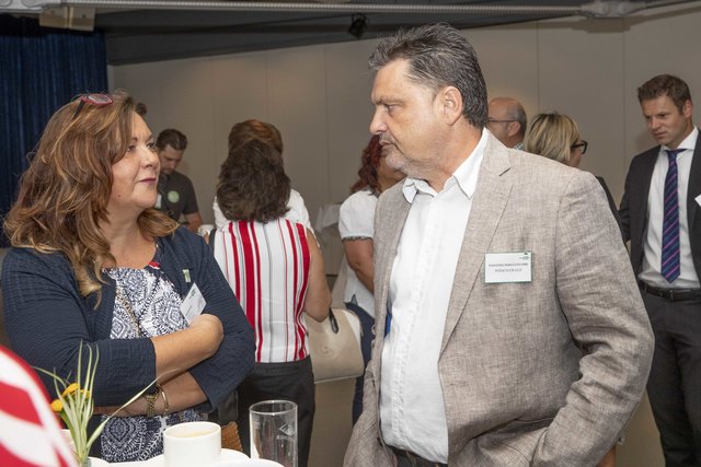 Leoben, Oesterreich, 21.08.2018, Leute. Bild zeigt  ein Feature vom Wirtschaftsfrühstück, 60 Jahre Forstunternehmen Lieber. Foto: klauspressberger.com