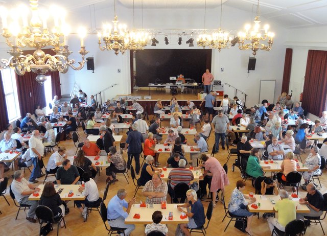 Hochburg des Bridge: 268 Teilnehmer waren beim Internationalen Thermenlandturnier, organisiert vom Bridge Club Thermenland im Grabher Haus mit dabei. | Foto: Bridge Club Thermenland