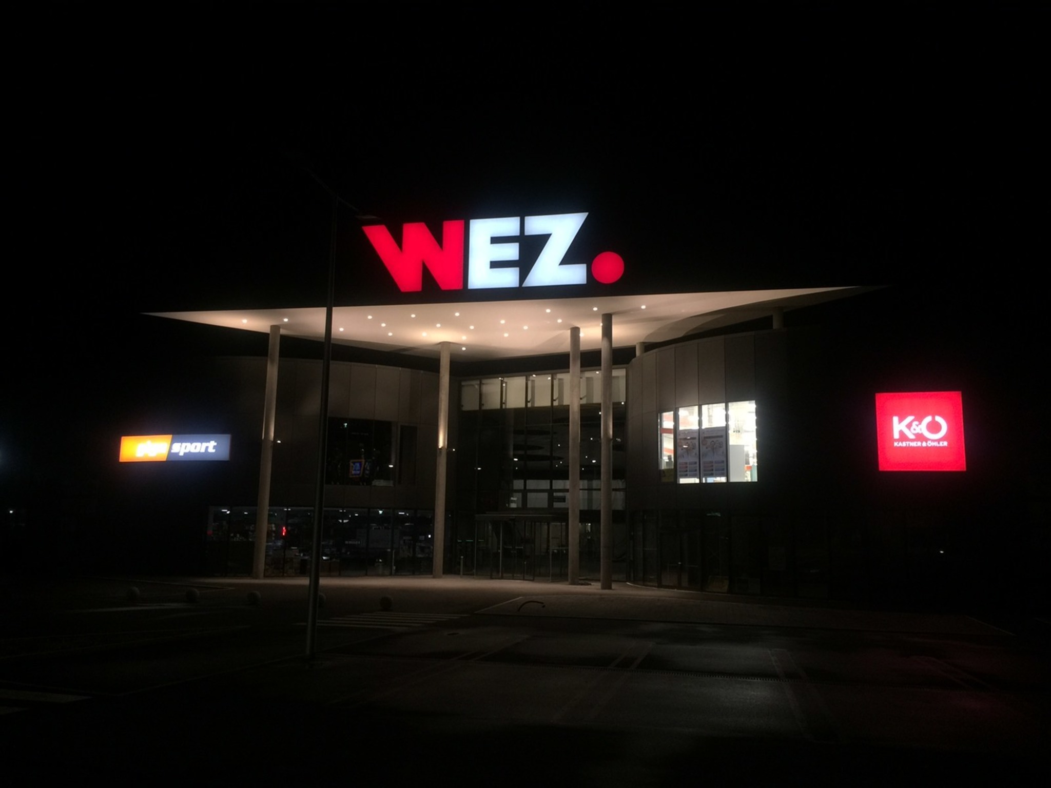 Achtung ab 6. September neue Öffnungszeiten im WEZ Voitsberg