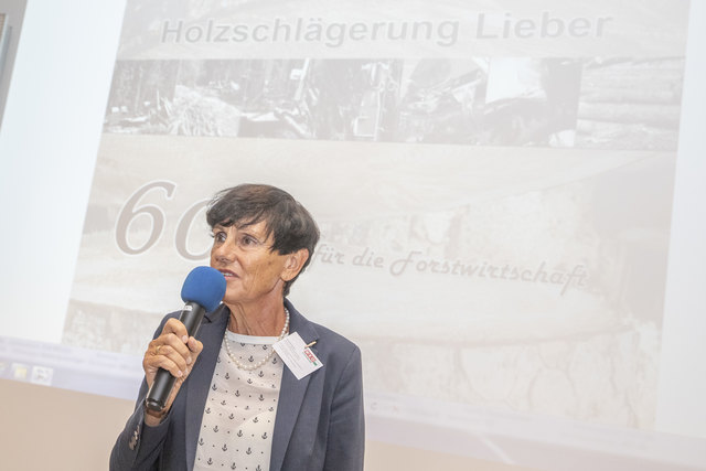 Leoben, Oesterreich, 21.08.2018, Leute. Bild zeigt  ein Feature vom Wirtschaftsfrühstück, 60 Jahre Forstunternehmen Lieber. Foto: klauspressberger.com