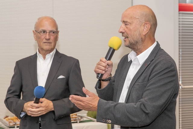 Leoben, Oesterreich, 21.08.2018, Leute. Bild zeigt  ein Feature vom Wirtschaftsfrühstück, 60 Jahre Forstunternehmen Lieber. Foto: klauspressberger.com