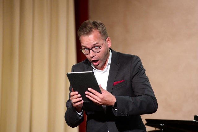 Sebastian Kroggel, Bass, D in Don Giovannis Arie des Leporello. | Foto: Dabernig