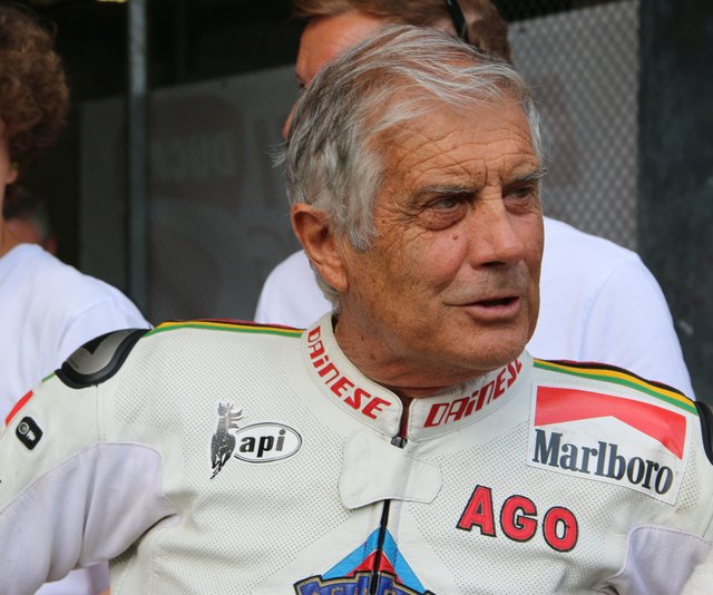 Giacomo Agostini, 15facher Weltmeister, bester Motorradrennfahrer aller Zeiten