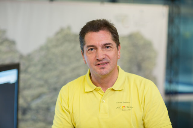 Rudolf Weissitsch, Strahlenschutzbeauftragter des Landes Kärnten gab der WOCHE Auskunft
