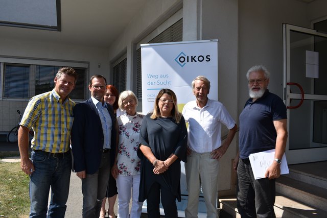 Oikos-Vorstand neu: Vbgm. Christian Scheider, Peter Urabl, Andrea Wulz, Barbara Kurzmann, Maria Magdalena Witting, Karl Stromberger, Hans Joachim Freund
