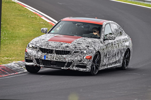 Der Prototyp des neuen BMW 3er absolviert auf dem Nürburgring entscheidende Tests. | Foto: BMW