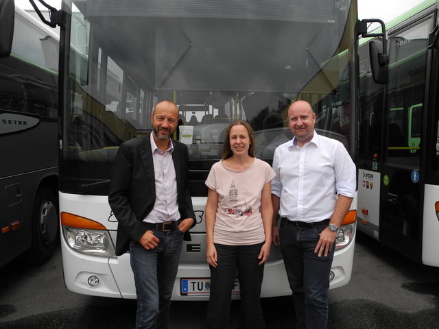 Friedrich Oelschlägel, Sabine Zuklin-Pollany und Außenstellenobmann Markus Fuchs | Foto: Martin Mraz