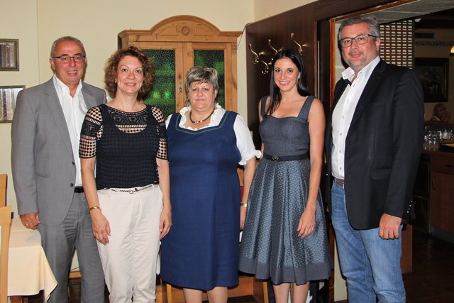 Die SGK ist gut aufgestellt: Obmann LAbg. Karl Petinger, Doris Fabschitz (Land Steiermark),  Vorstand Gerlinde Schuster, Prokuristin Petra Neuherz und Aufsichtsratsvorsitzender Gernot Thürschweller. | Foto: SGK