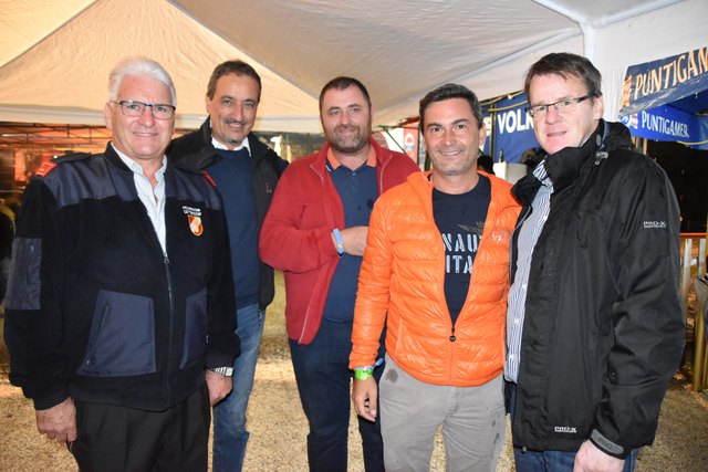 Kommandant Horst Sneditz, GR Theo Wedenig, GR Stefan Riepl, Vizebgm. Markus Lakounigg, GR Peter Wedenig