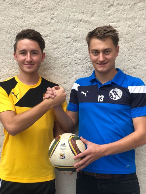 Im Derby am Wochenende gibt es zum ersten Mal eine Pause von der Freundschaft, denn Lukas Köstl (Kirchbach) und Gabriel Umfaher (Dellach/Gail) treten gegeneinander an | Foto: Gabriel Umfahrer/KK