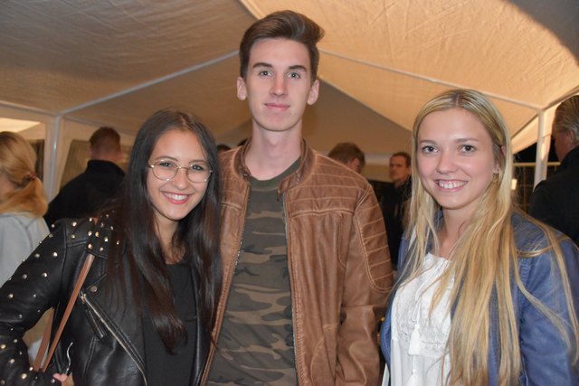 Sarah Muhr, Paul Sablatschar, Chiara Künstl (v. li.)