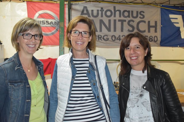 Martha Stornig, Elisabeth Kuchling, Michaela Künstl (v. li.)