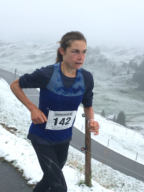 Die in Innsbruck Ökologie studierende Michelle Maier (LG Decker Itter) mußte sich als Damen-2. nur der Kenianerin Purity Gitonga geschlagen geben