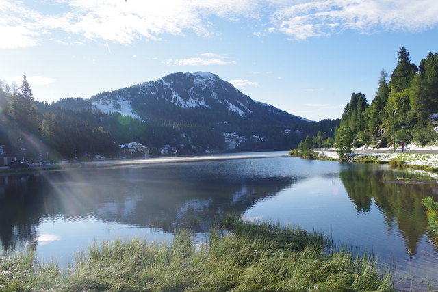 Turracher See / Hintergrund Schoberriegel  27. August 2018