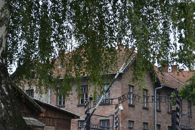 Eingang des Stammlagers Auschwitz