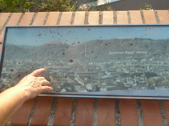 Seltsame Werbetafel...