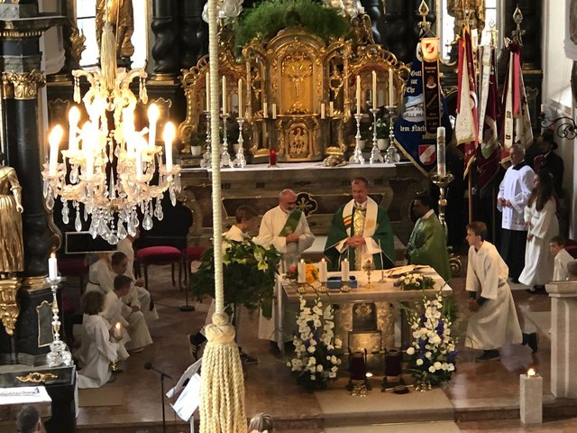 Gottesdienst in Kirchbichl zum Abschied von Pfarrer Gajdoš. | Foto: Schöbel
